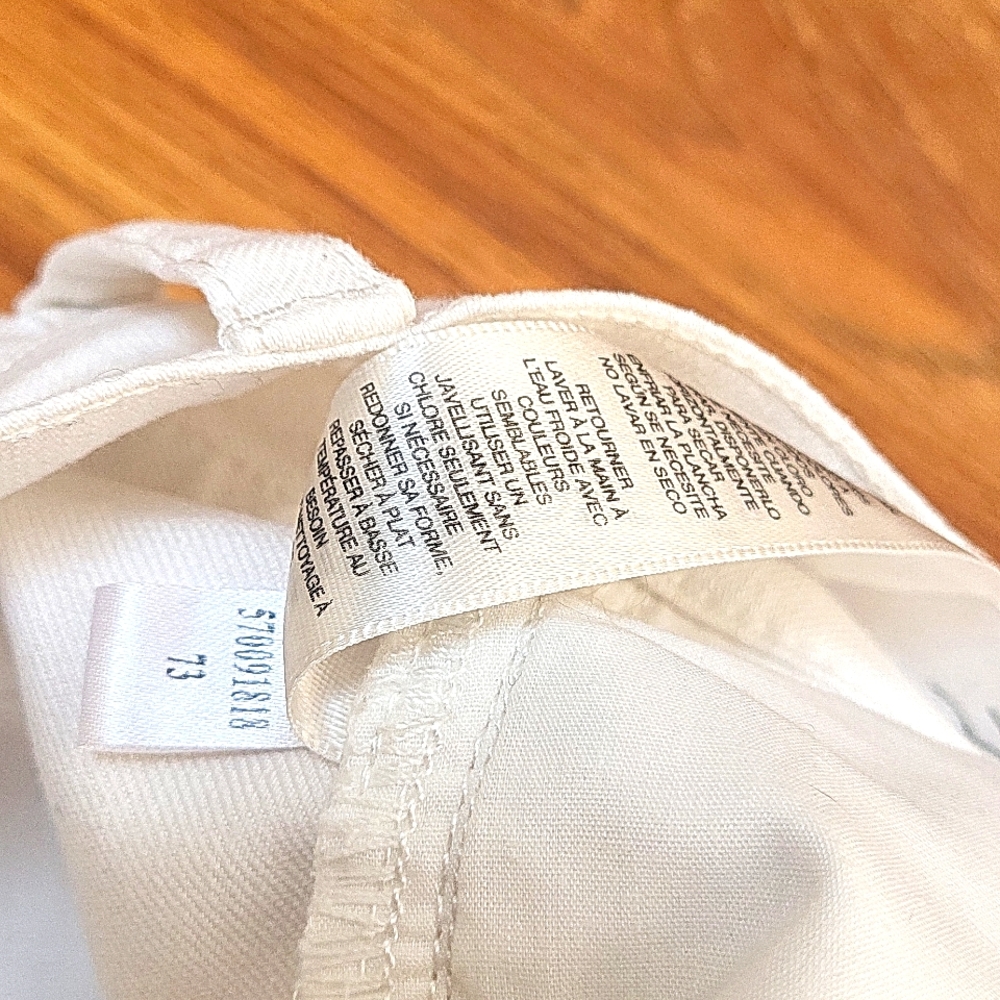 White House/ Black Market white jeans - Picture 4 of 6